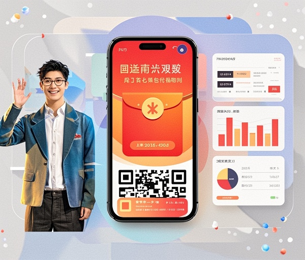 红包二维码触点安排矩阵图